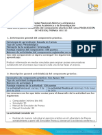 Guía para El Desarrollo Del Componente Práctico y Rubrica de Evaluación - Unidad 3 - Fase 4 - Simulador Prensa