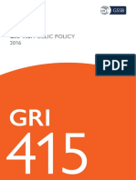 Gri 415: Public Policy