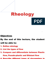 Lecture 3 Rheology