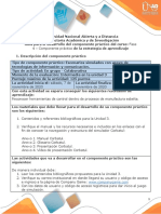 Guía para El Desarrollo Del Componente Práctico - Unidad 3 - Fase 4 - Componente Practico