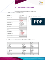 English Phonetic - Collaborative Exercises