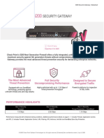 5200 Security Gateway Datasheet