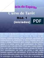 Curso Tarôt Farmácia Do Espírito. FÉ