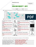 9° Worksheet #1 - SecondTerm