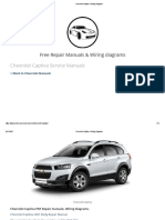 Chevrolet Captiva - Wiring Diagrams