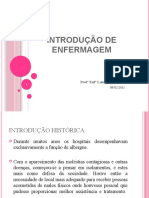 Introdução de Enfermagem 1 Aula