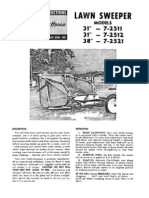 WheelHorse Lawn Sweeper Manual 7-2511