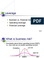 Operating and Financial Leverage