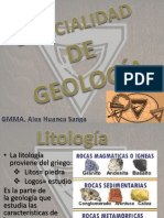 Especialidad de Geología PDF