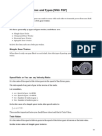 Gear Trains Definition and Types With PDF