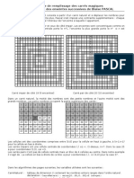 Algorithme de Remplissage Des Carrés Magiques