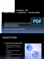 Infecciones Causadas Por Rickettsias, Clamidias y Micoplasmas