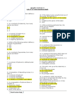 Contract 2 MCQ