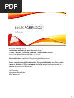 Linux Forensics