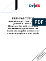 LAS G11 Q2 Week1 Pre-Calculus