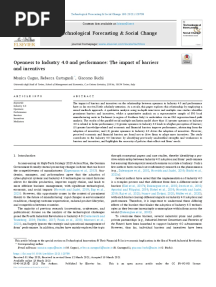 Technological Forecasting & Social Change: Monica Cugno, Rebecca Castagnoli, Giacomo Büchi