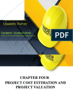 Contract, Specification & Quantity Survey