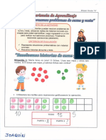 Matemática Reforzamos Problemas de Suma y Resta 27 de Abril