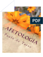 AFETOLOGIA - Paulo de Tarso