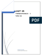 Unit 5 Thermodynamics