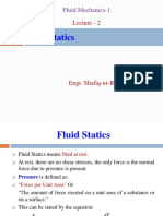 Fluid Statics: Lecture - 2