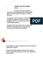 Mathematic Modelling of Dynamic SYSTEMS Ch. 2