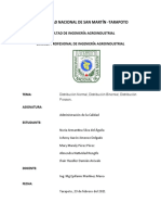 DISTRIBUCIONES Normal, Binomial, Poisson