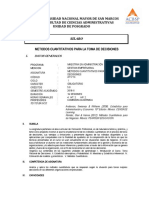 Ge Ii - Metodos Cuantitativos para La Toma de Decisiones - 2018 Ii