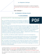 Chap.4 Changements Climatiques Du Passe