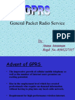 General Packet Radio Service: Atanu Ansuman Regd. No.-0301227337