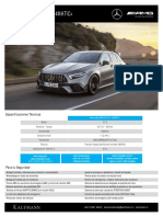 Ficha Técnica Mercedes AMG A 45 S 4matic