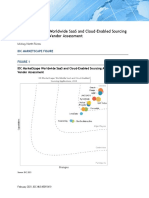 Idc Marketscape: Worldwide Saas and Cloud-Enabled Sourcing Applications 2021 Vendor Assessment