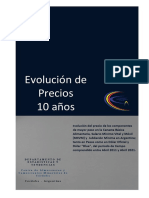 Estudio Evolución de Precios - Centro de Almaceneros de Córdoba