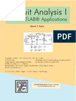 Circuit Analysis I With MATLAB Applications