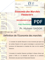 HS Eco Des Marchés Financiers (Premiere Partie)