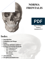 Norma Frontalis: Dept. of OMFS Seminar Dakshesh PG-I