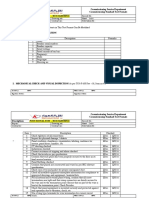 Commissioning Service Department Commissioning Standard Test Formats Description: Functional Test - Bus Earthing