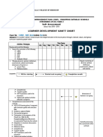 Learner Development Gantt Chart Final