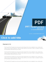 Road Work Industry PowerPoint Templates Standard