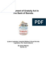 The Payment of Gratuity Act