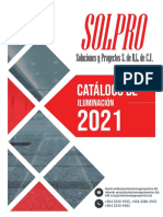 Catalogo de Iluminacion 2021 - Solpro