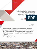 Importancia de Los Planes de Desarrollo Urbano - Arq. Mayra Peña Mendivil