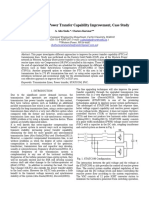 Transmission Line Power Transfer Capability Improvement, Case Study