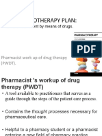 Pharmacotherapy Plan