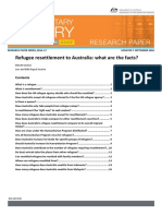 Refugee Resettlement To Australia What Are The Facts