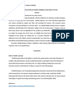 Students' Satisfaction On Flexible Learning of Bse-Math of PCCM