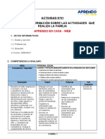 4° Grado - Actividd Del Dia 27 de Abril