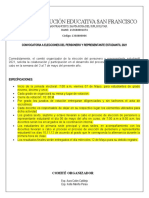 Convocatoria A Elecciones Del Personero y Representante Estudiantil 2021