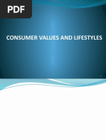 Consumer Values and Lifestyles