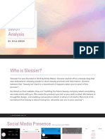 Imc Glossier Swot Analysis